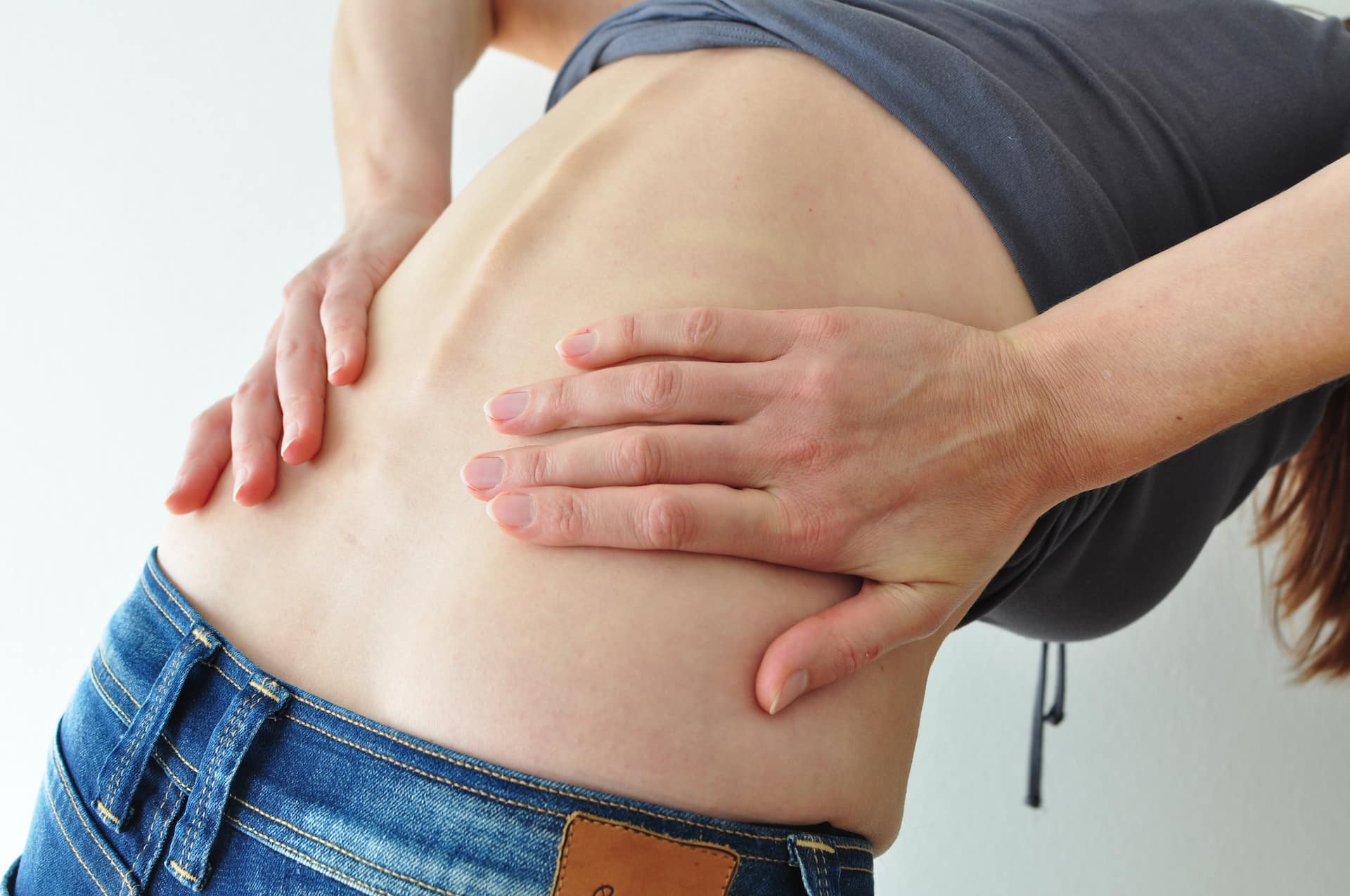 espalda cargada por estres